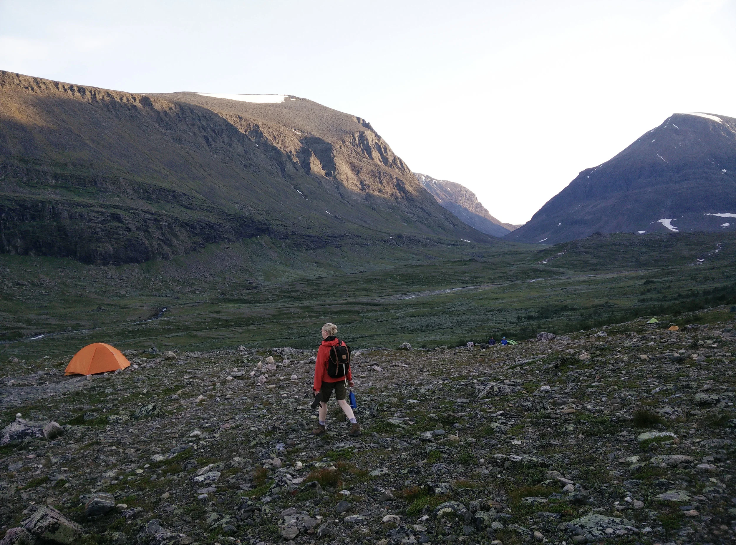 Our tent with a view