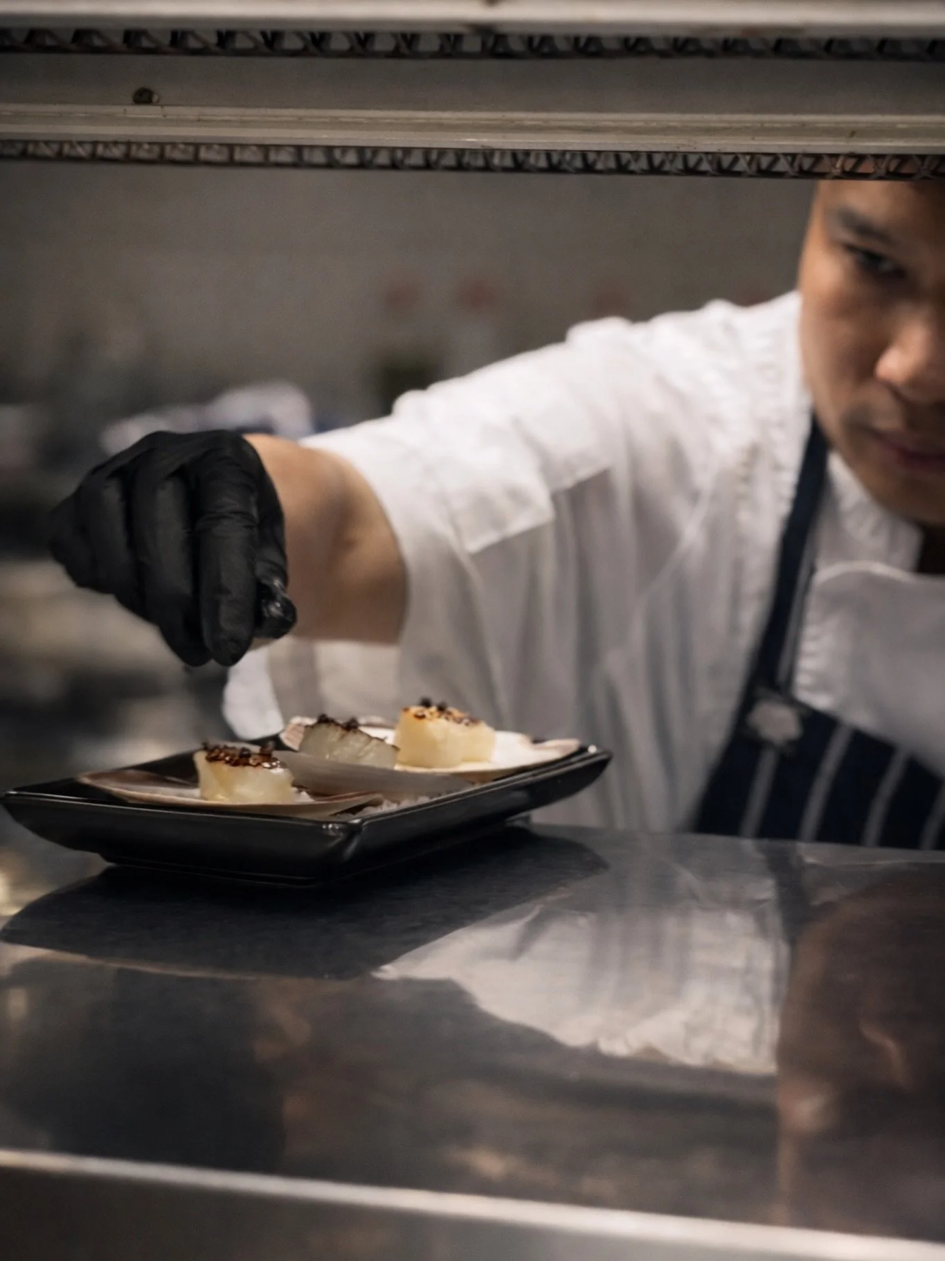 What is that? 👀

Shark Bay scallops, anchovy beurre mont&eacute;, tarragon oil and fried capers. One of the most talked about dishes on our current menu... and one bite in, you&rsquo;ll understand why.

Come find out what the fuss is about