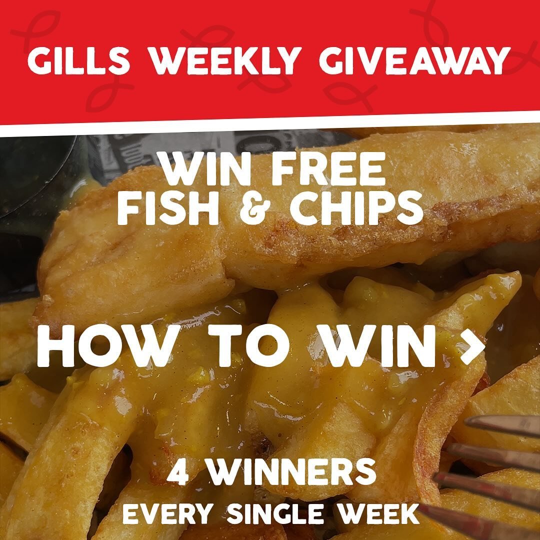 It&rsquo;s back again! Here&rsquo;s how you can win 4 FREE Fish &amp; Chips every week!

We are running weekly giveaways at our Heaton, Gateshead, Wallsend and Ponteland stores!

🔗 Find the links to each store in our highlights!