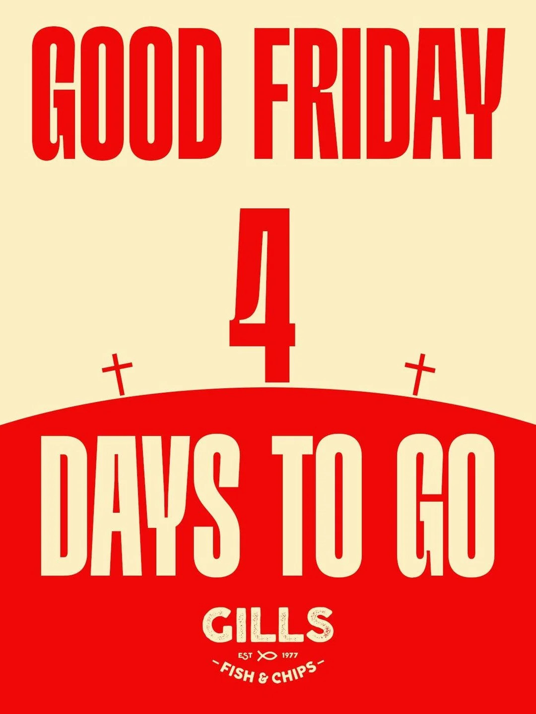 Get your plans in place for this Friday! Start your Easter weekend the right way with Gills!

Order via the app and earn reward points for money off your next order!