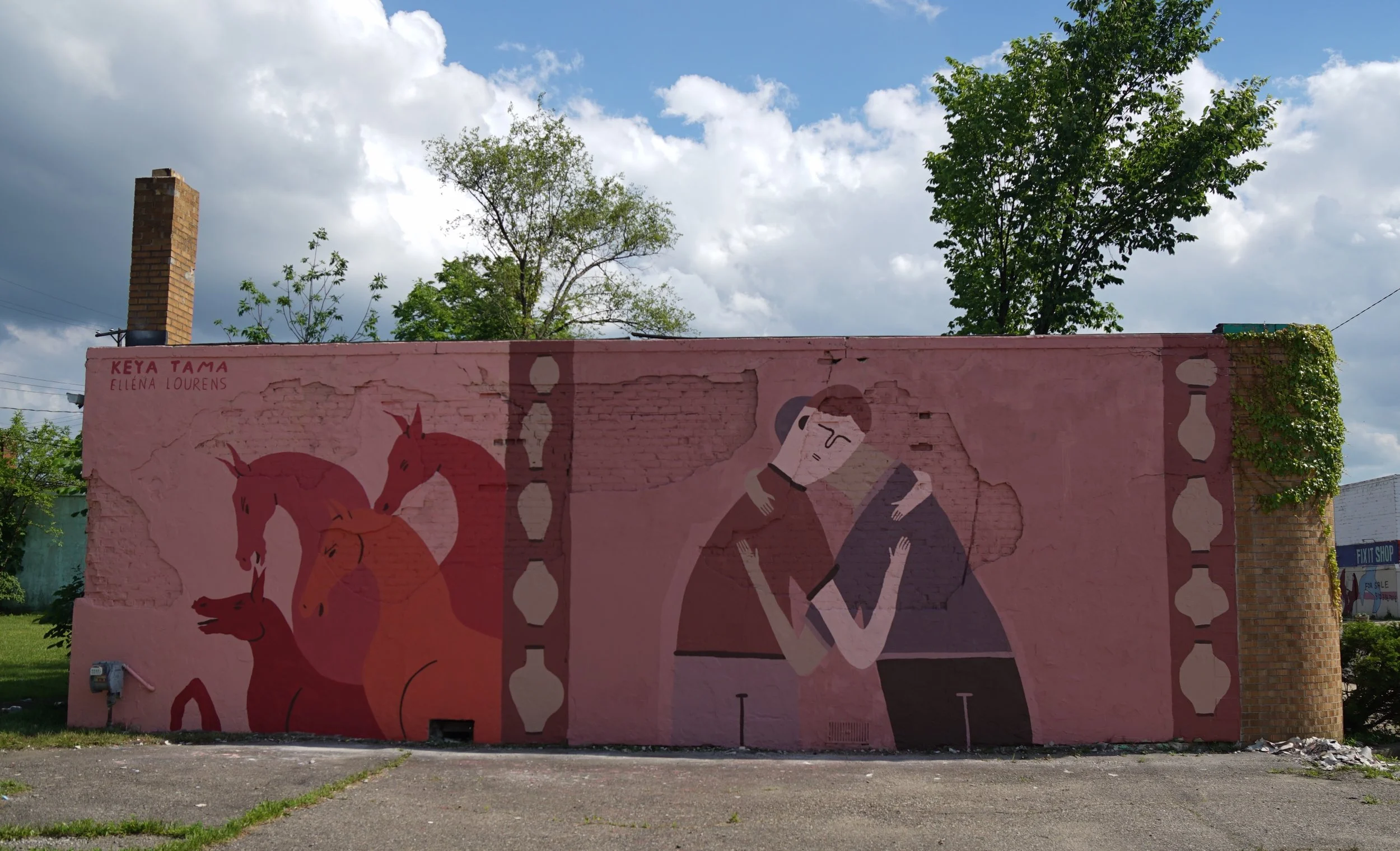 Flint Michigan Elléna Lourens collaboration