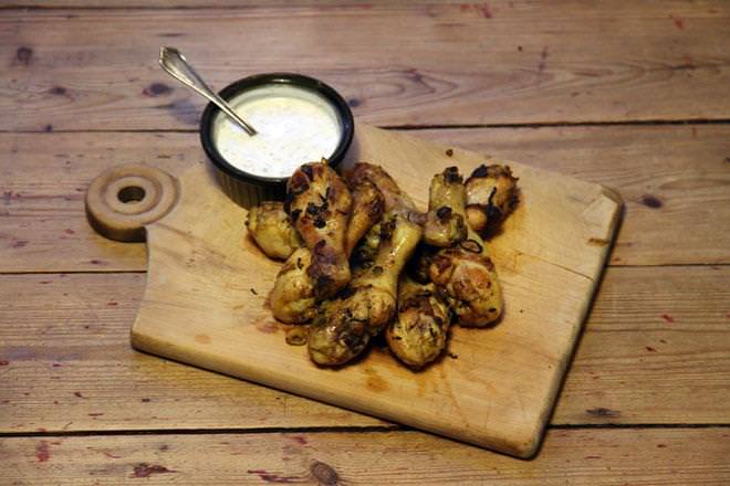 Man snack - Bombay chicken wings