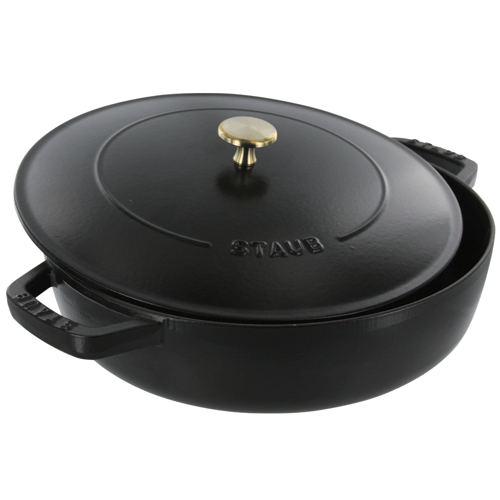 Staub Braiser, Matte Black