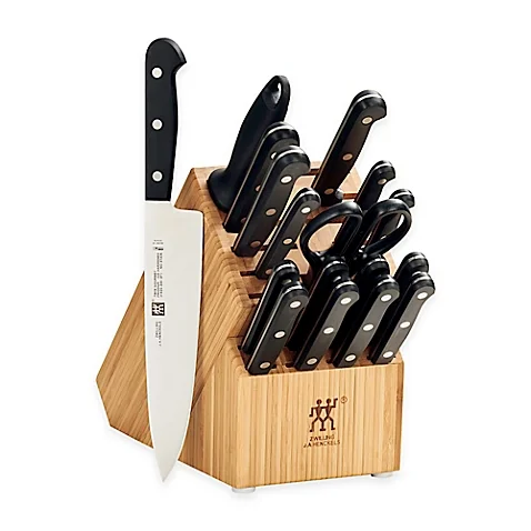 Zwilling Gourmet 18-piece Knife Block Set