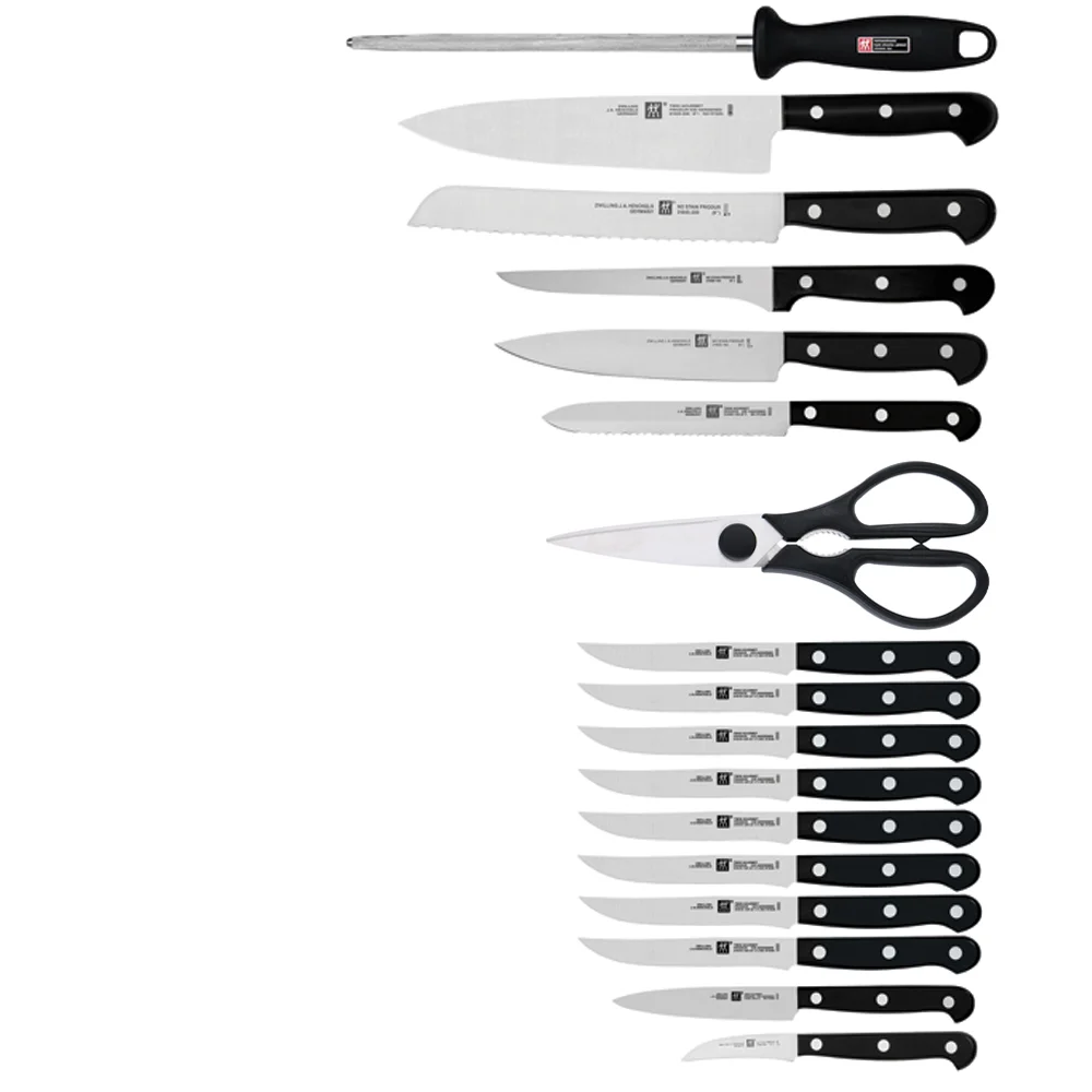 Zwilling Gourmet 18-piece Knife Block Set