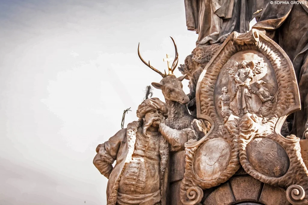 Statues on the Charles Bridge