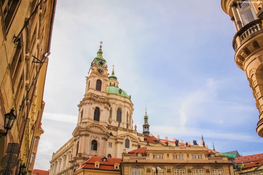 Some of the city's colourful architecture