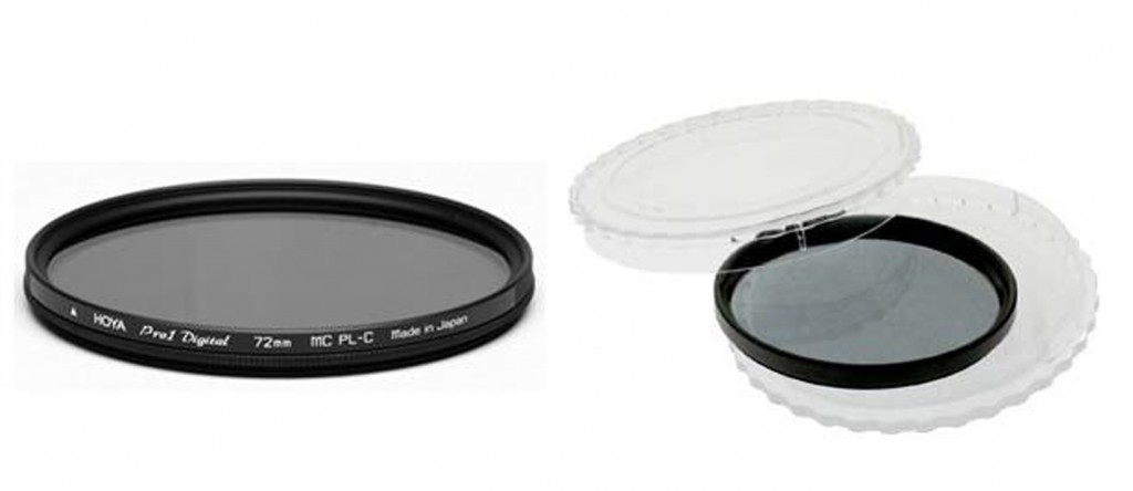 HOYA 72mm Revo SMC Circular Polariser Filter & 7DayShop 72mm Neutral Density 4 Filter