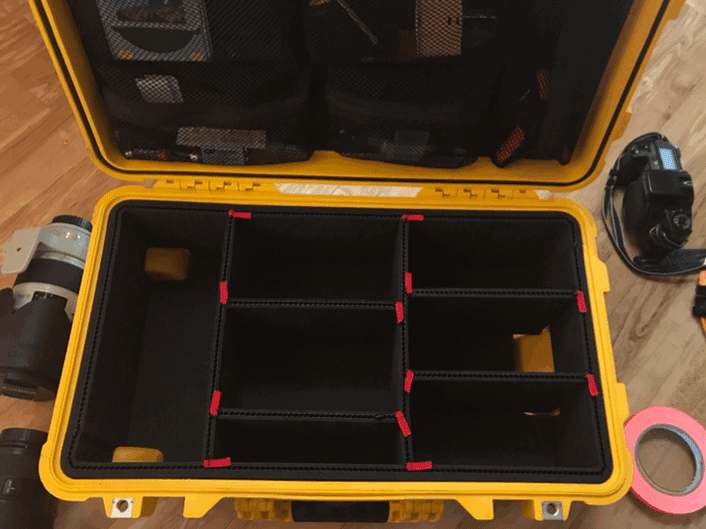 Now it's time to fill it with gear!
