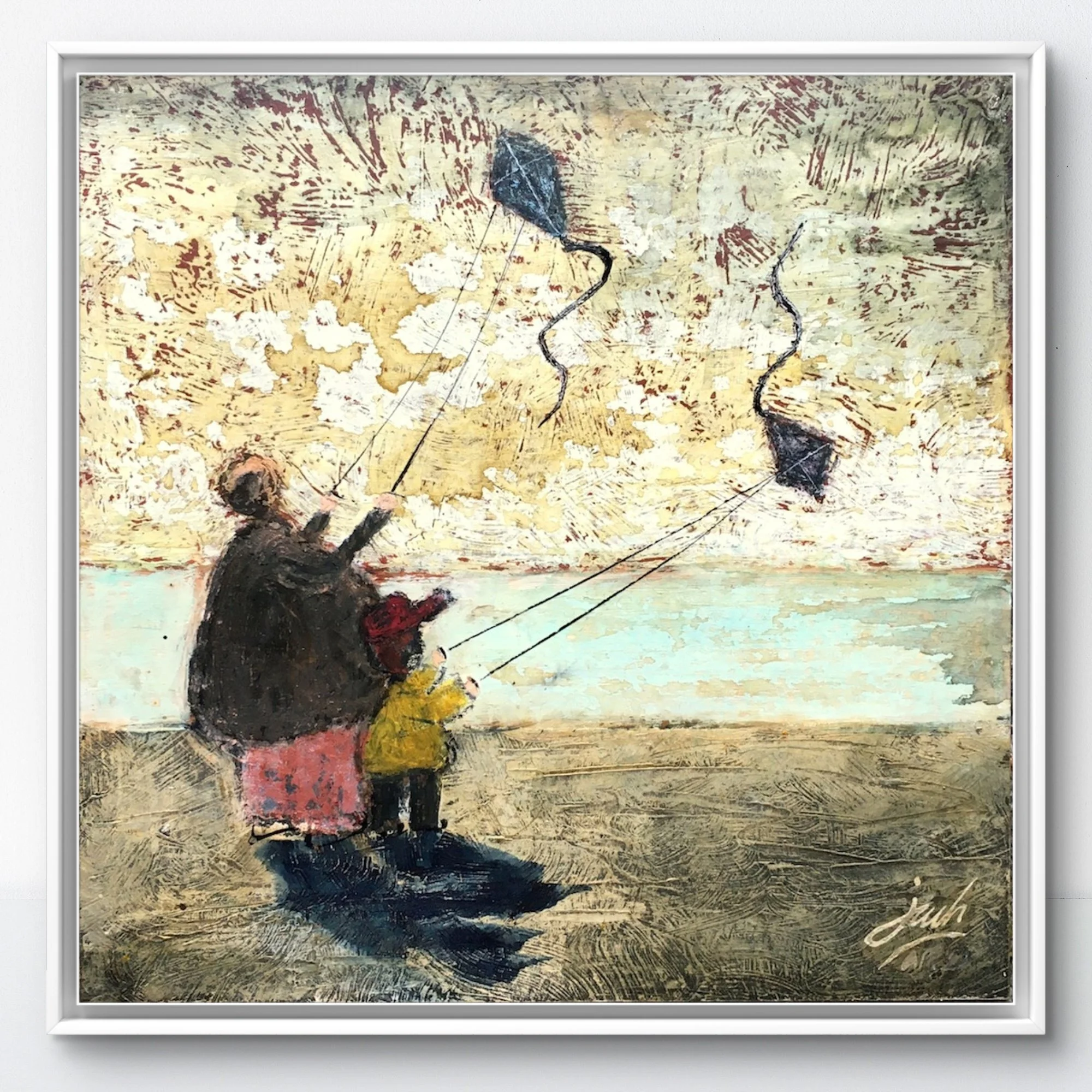 Daedalus and Icarus - SOLD