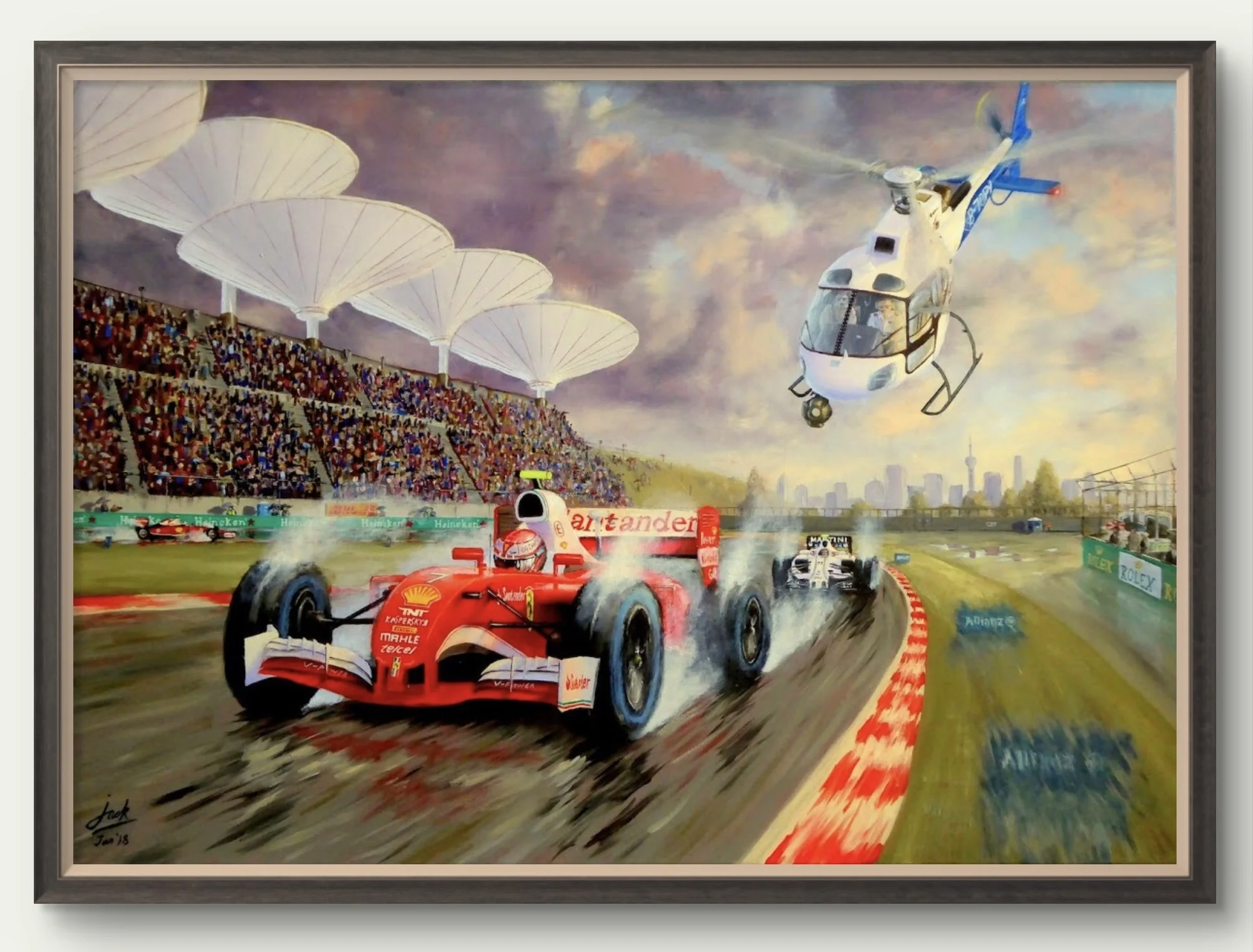 Race to the Finish - SOLD