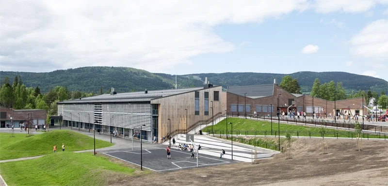 Bærekraftig undervisning: Hurdal skole blir først ut på en digital plattform for klimaarbeid mot barn og unge.