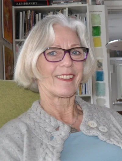 Engasjert: Griet Julianus er en av flere kunstinteresserte i grenda.