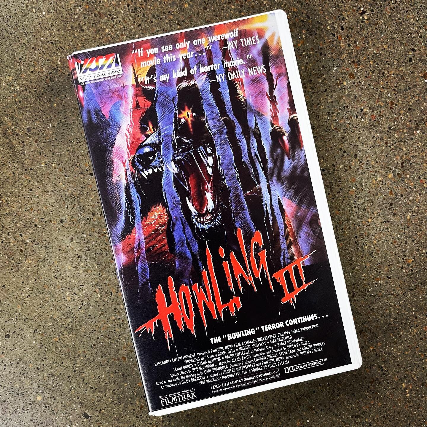 Not many horror series jump the shark as quickly as The Howling (1981). Joe Dante's original 🐺 classic stands out against the sequel and the third and final installment released in theaters: Howling III The Marsupials (1987) featuring an elevated mu