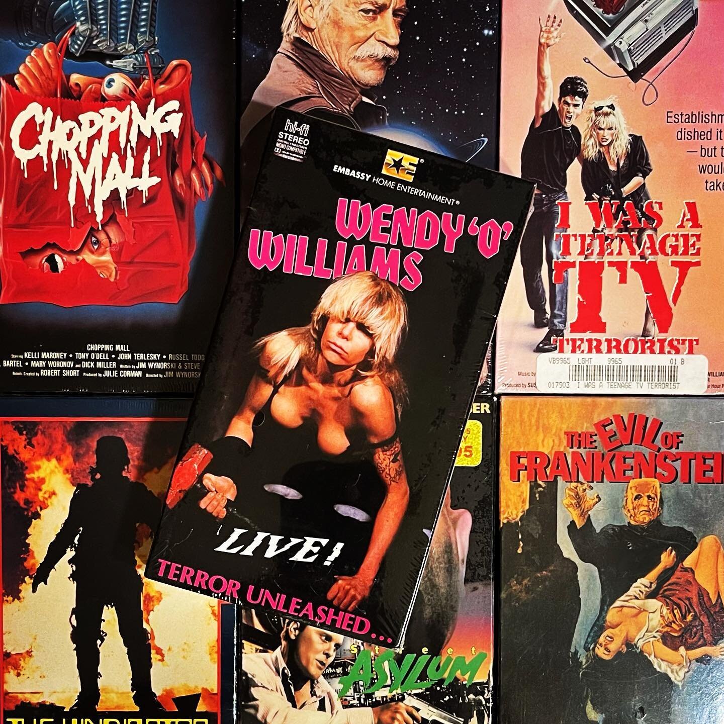 We&rsquo;d like to introduce Video Sanctum&rsquo;s Youth Outreach Coordinator 🤘📼☠️

#wendyowilliams #sexdrugsrocknroll #sealedvhs #betamax #metalhead #vhscollectors #feedyourvcr #butcherbaby #plasmatics #queenofheavymetal