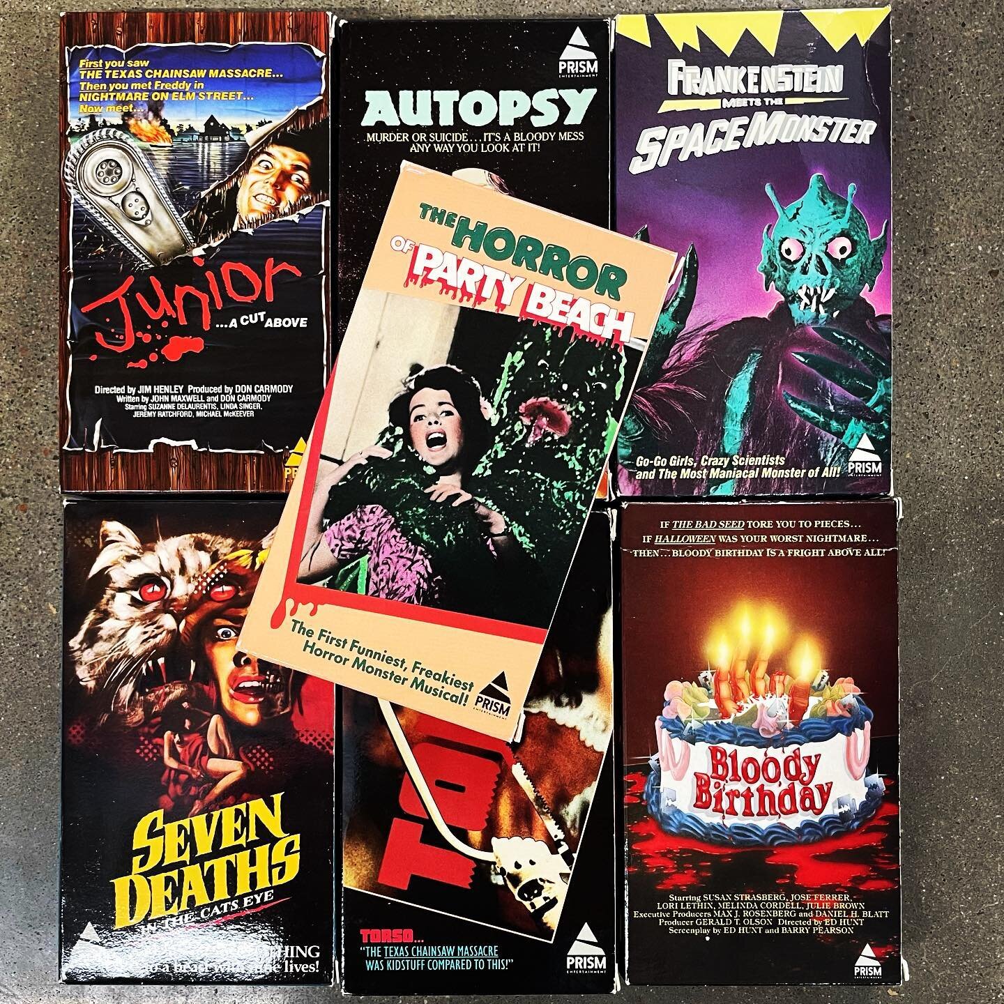 Per usual, we&rsquo;re late to the party! Please accept our first three entries for #vhseptember in one updated post! Thank you and party on!

#vhscollector #videostore #horrorvhs #feedyourvcr