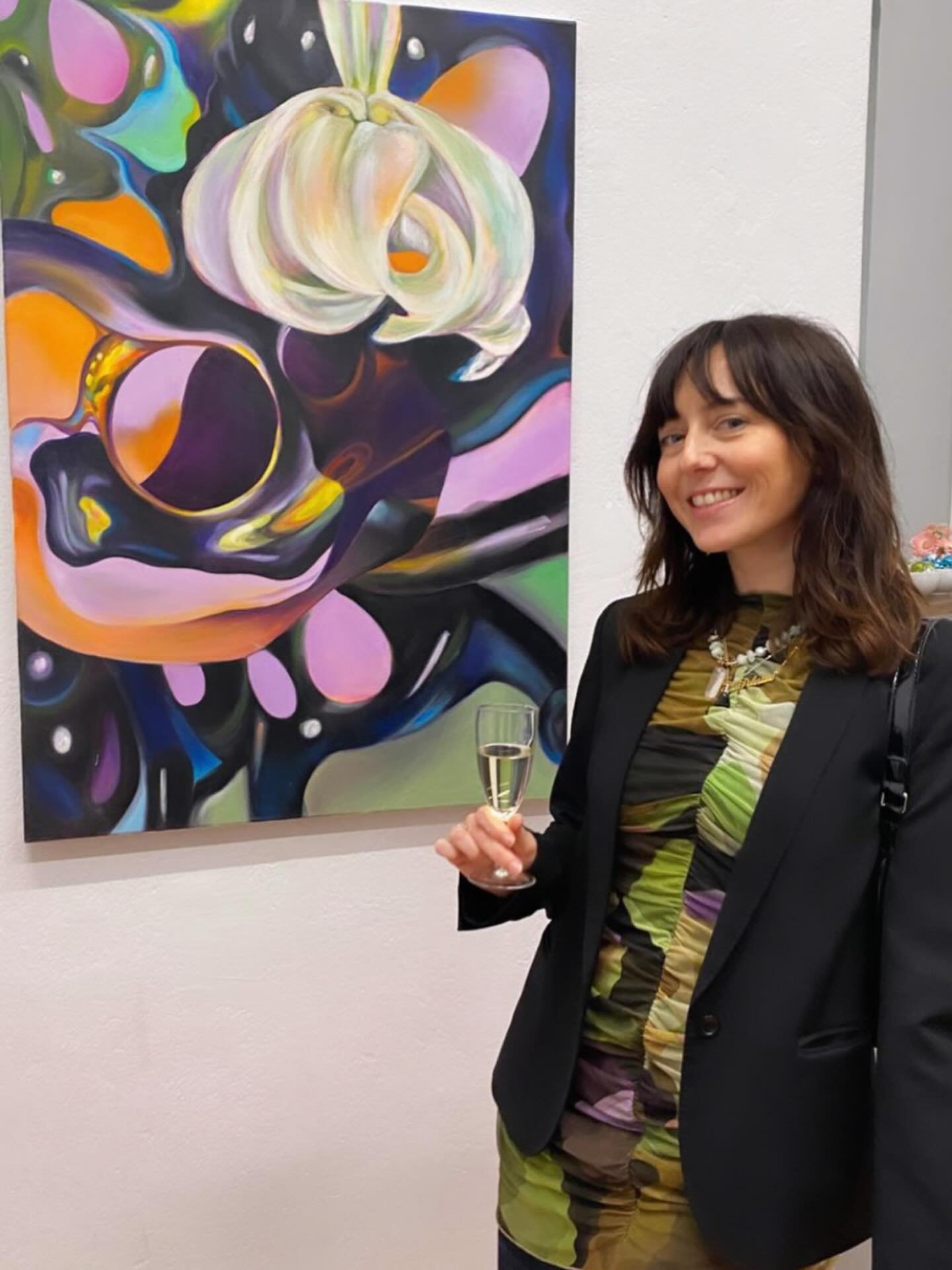This one gets its own post. 

The Shape It Takes @galerie.grolman is my first invitation to exhibit in a gallery. 

If you missed the Vernissage&hellip;

The group show is on until 5th June - exhibiting artwork from 14 fresh, contemporary artists bas