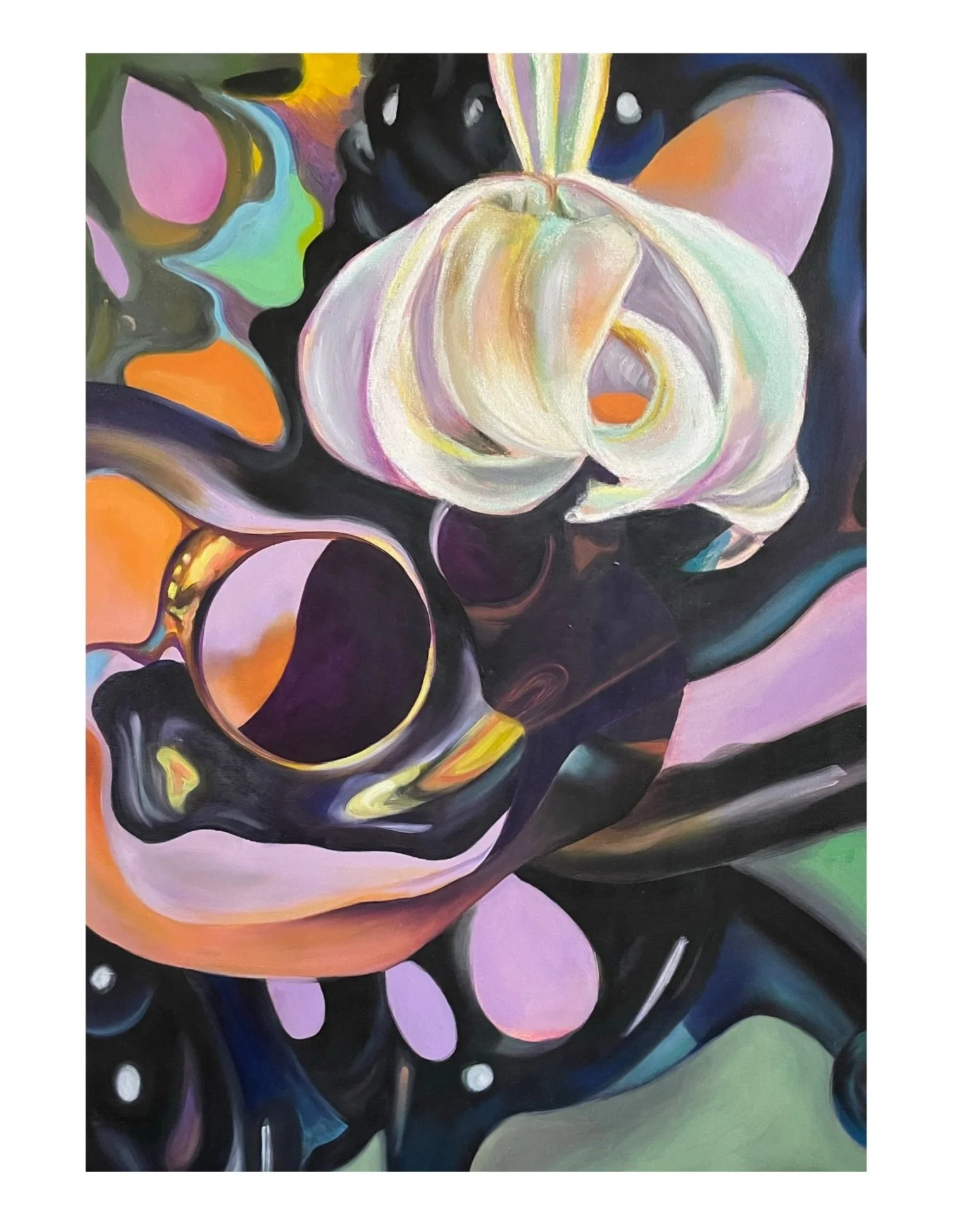 oil painting by rachel effy, 70cm x 100cm, grolman galerie berlin 2025