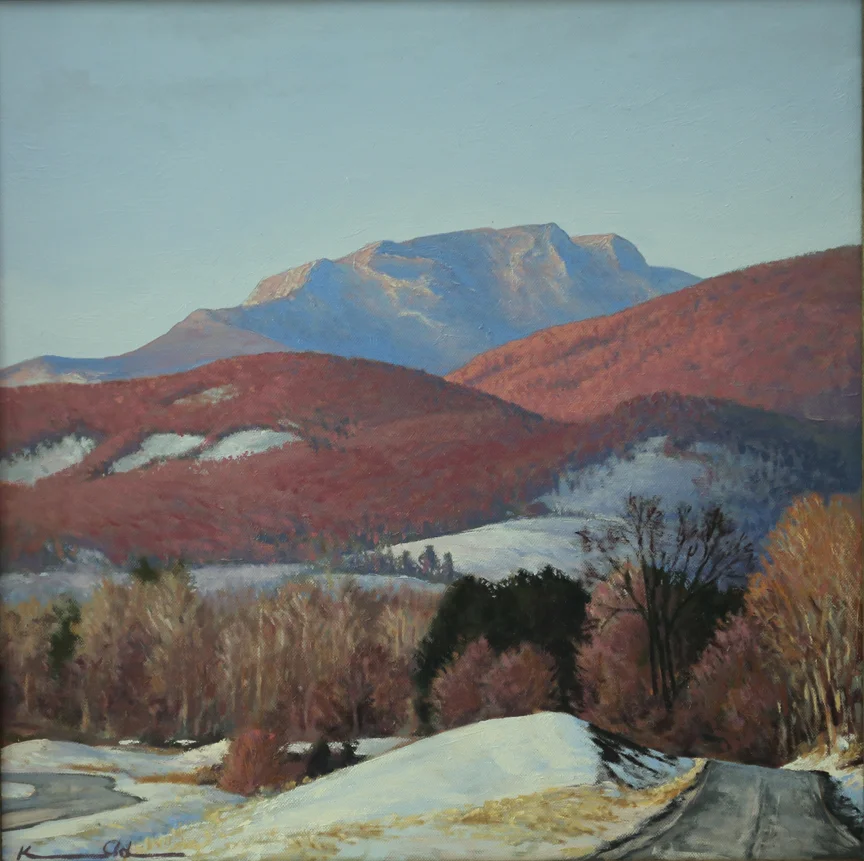 Early Spring 20 x 20 Oil on Canvas (sold)