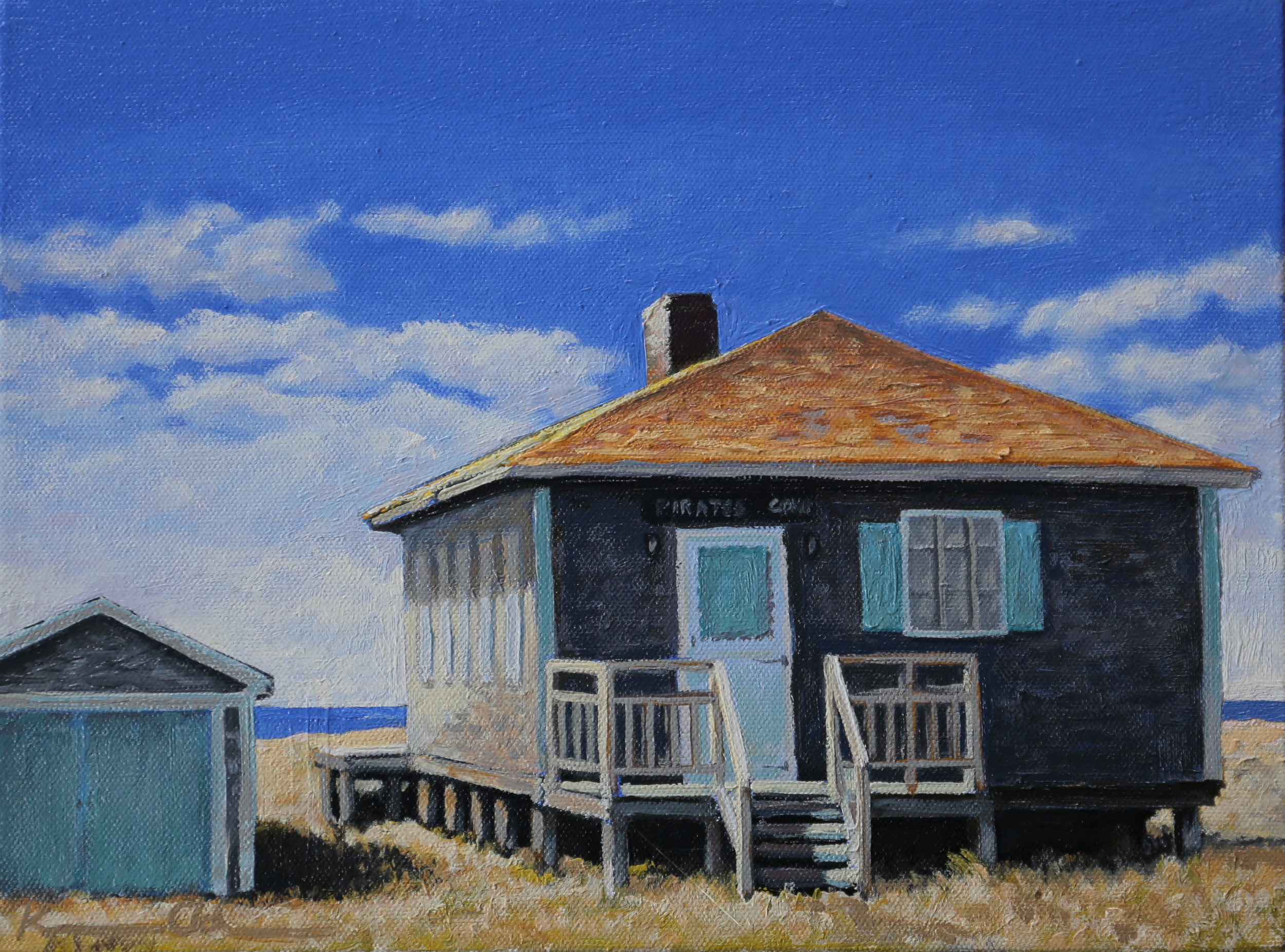 Along 6A 8" X 10" oil on board SOLD