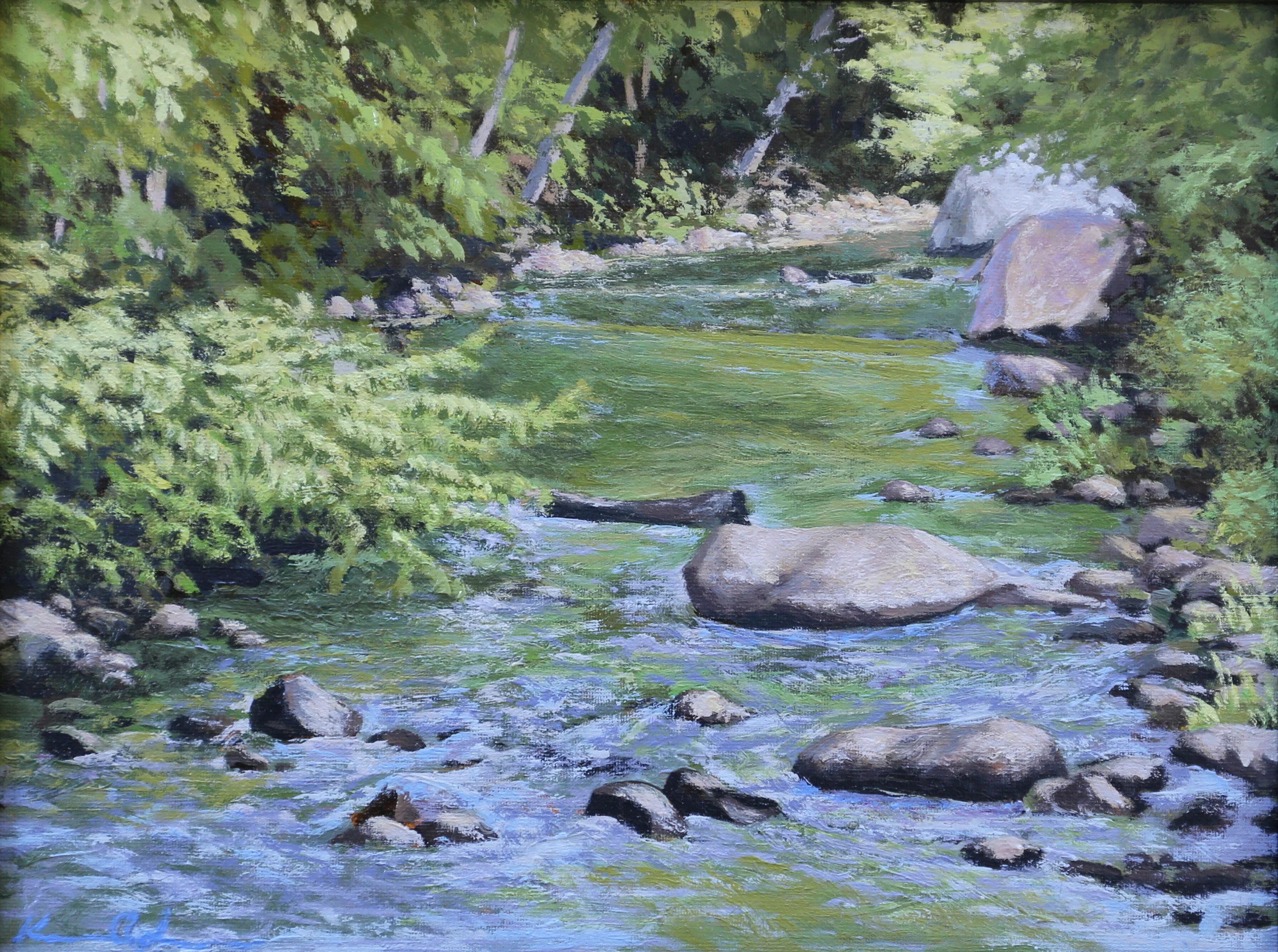 Thornton River 9 X 12 oil on canvas panel SOLD