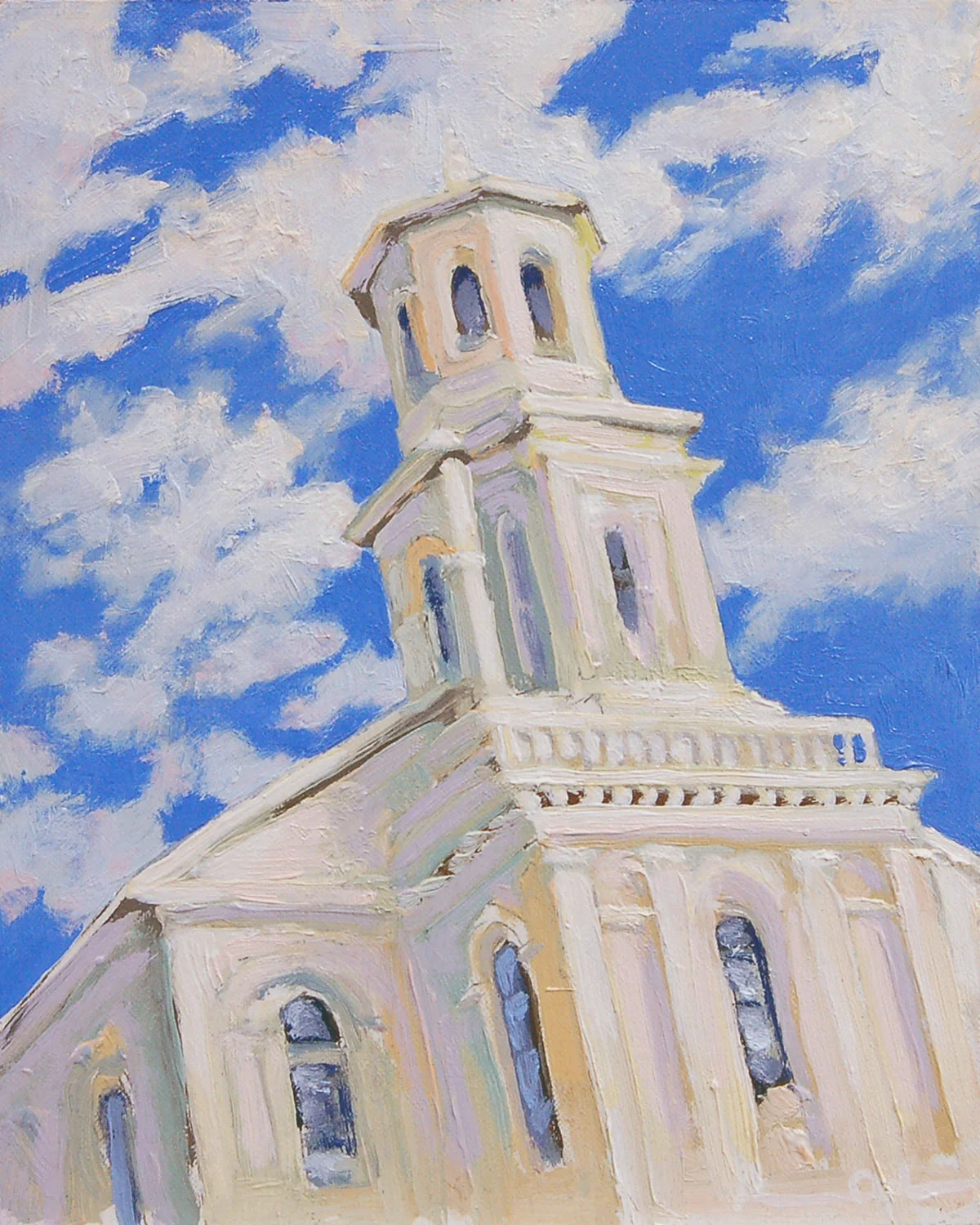 Library 8 X 10 oil on panel