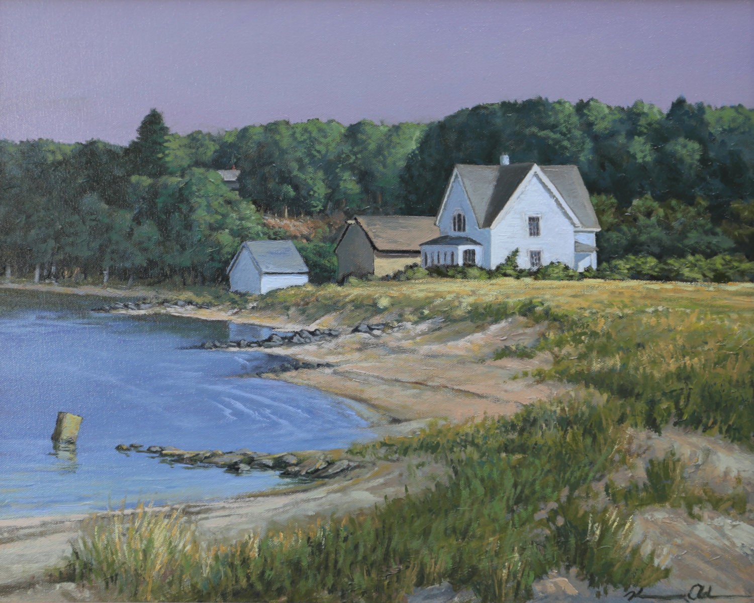 A Quiet Day 16 X 20 oil on canvas (SOLD)