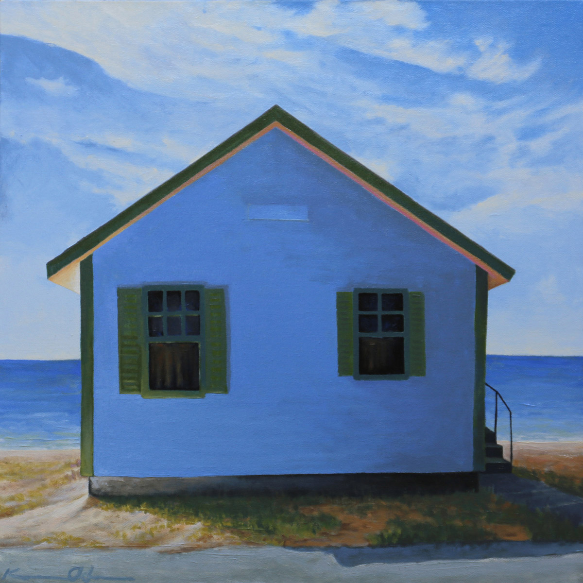 10:30 in June 20 X 20 oil on canvas (SOLD)