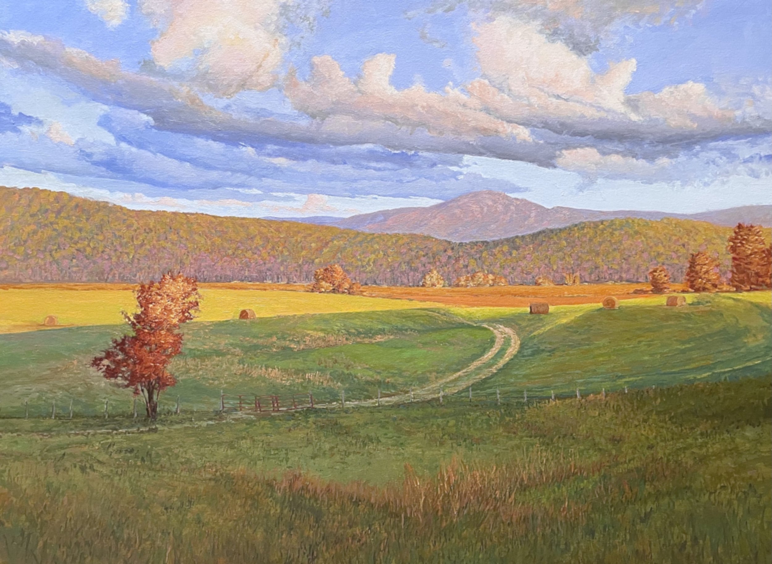 "Emerald Lane: Morning Light" 36" x 48" oil on canvas $8000