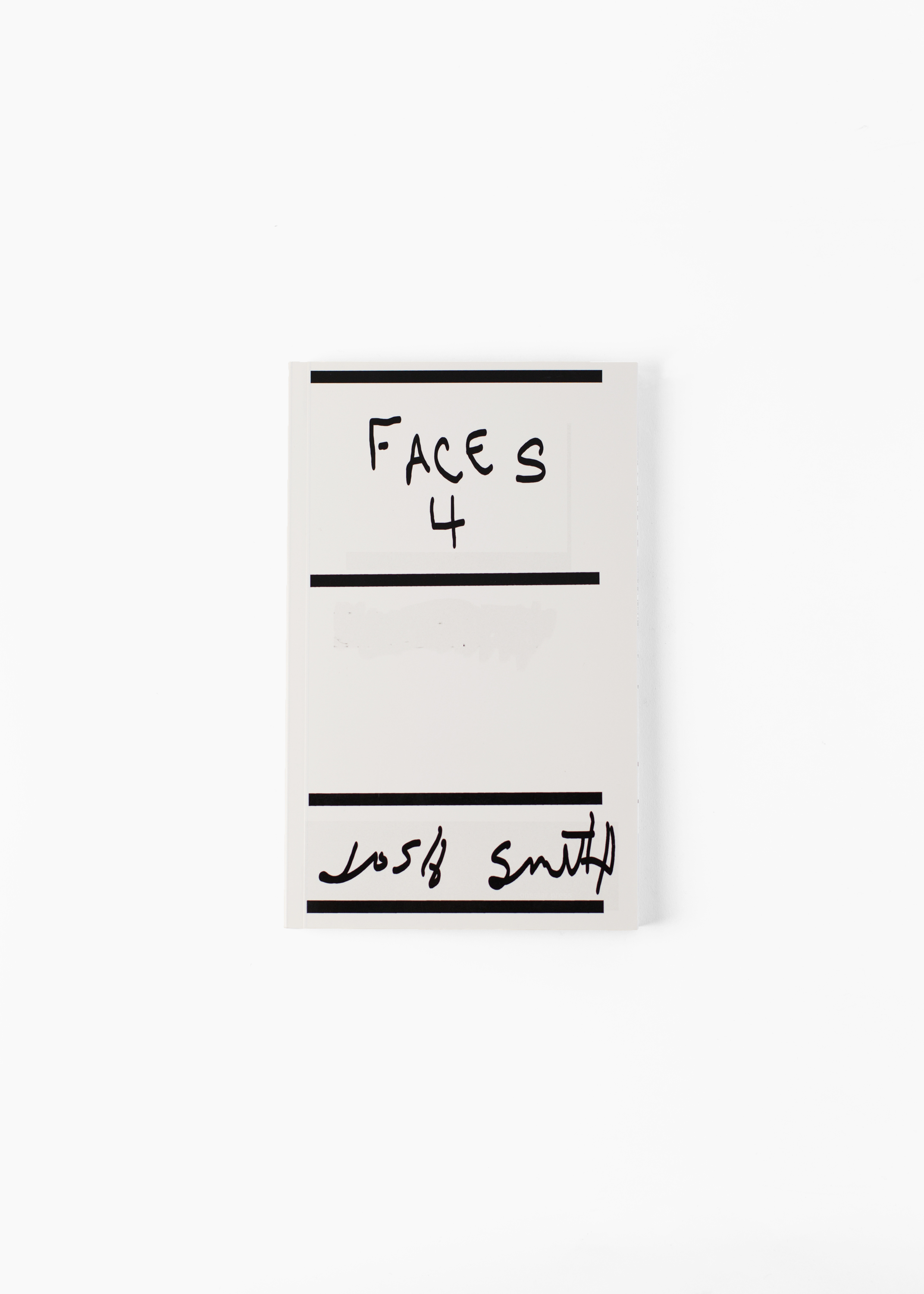 Josh Smith - Faces 4</br>150 pages 14 x 22.5 cm</br>Onestar Press 2006</br>Sold out