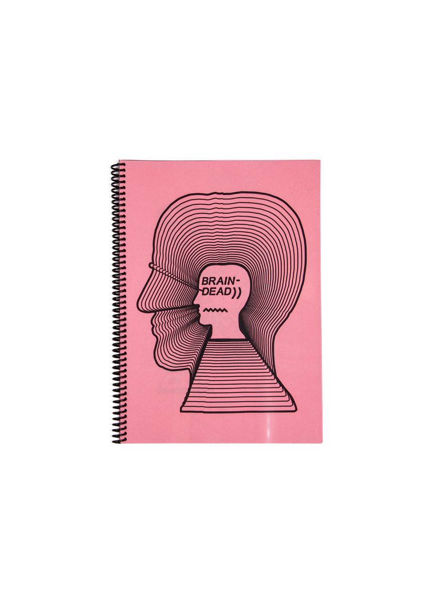 BRAIN DEAD - THE FIRST 2 YEARS 98 PAGES 21 X 29.7 CM EDITION OF 100 OMMU 2016 SOLD OUT