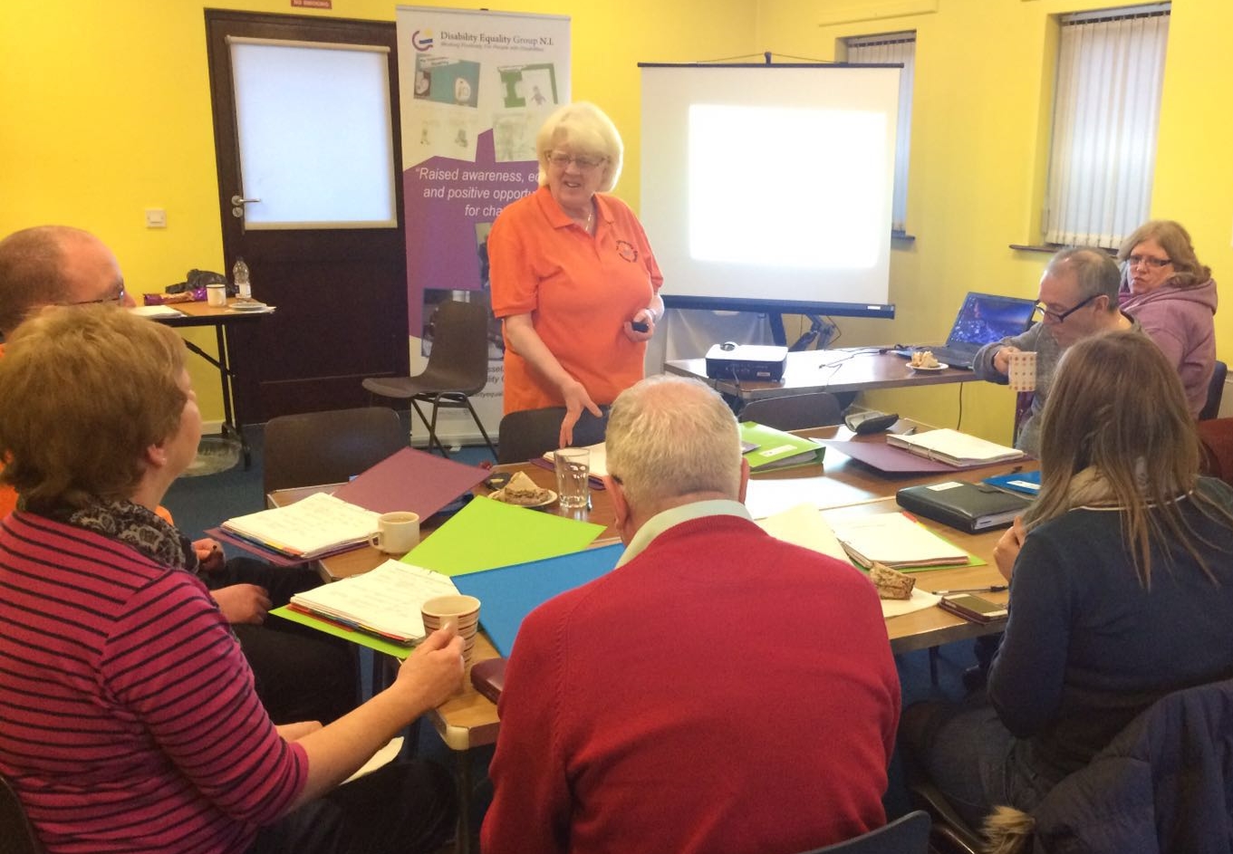 Disability awareness course run by DEGNI