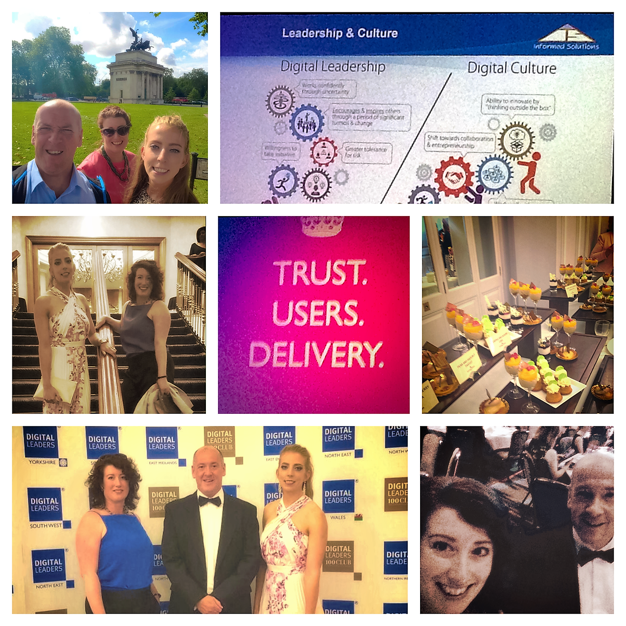 Colm, Stef, and Healy made the Trip to London to REPRESENT Supporting Communities at the Digital Leaders Awards.
