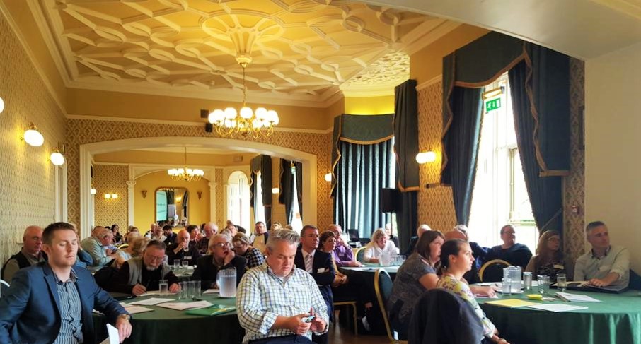 A full house for the event at Belfast Castle