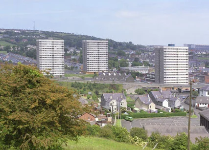 Tower Blocks in Larne