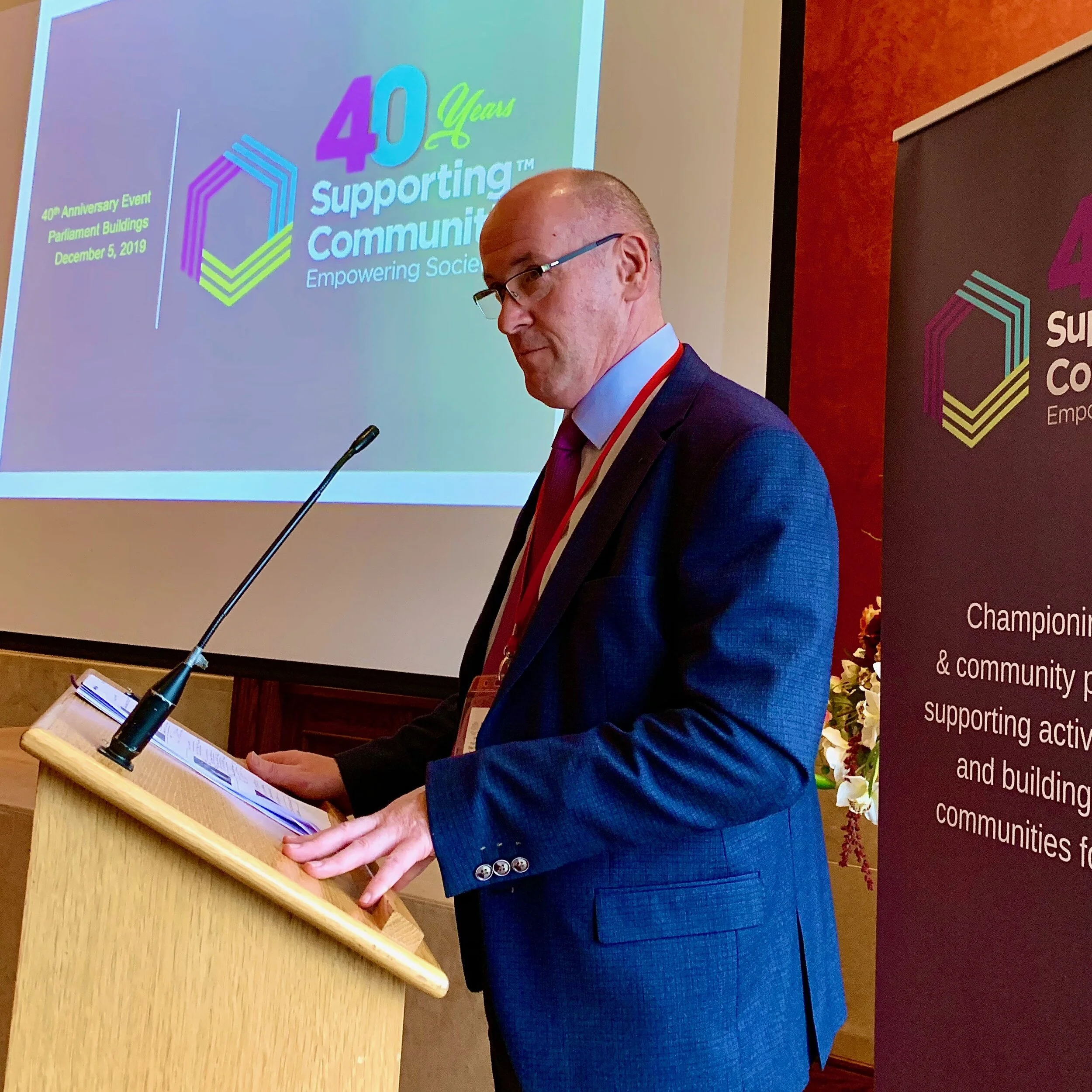 40 Years of Supporting Communities  Celebrated at Stormont
