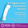 BT Digital Voice Information Session Carryduff — Supporting Communities