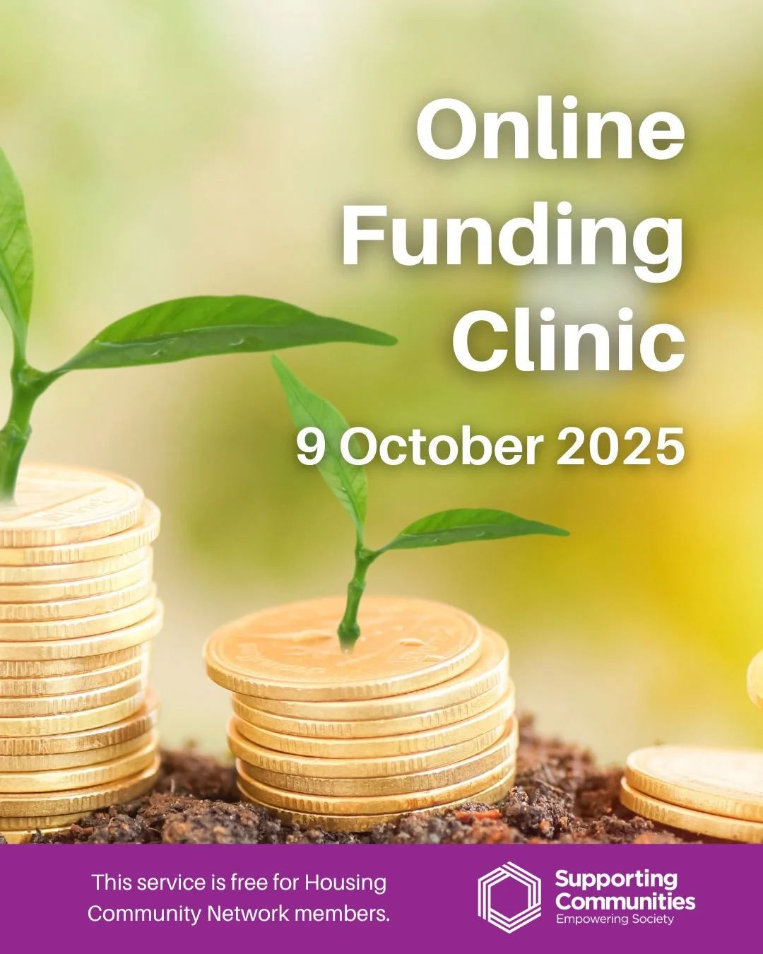 October Funding Clinic Sessions (Online)