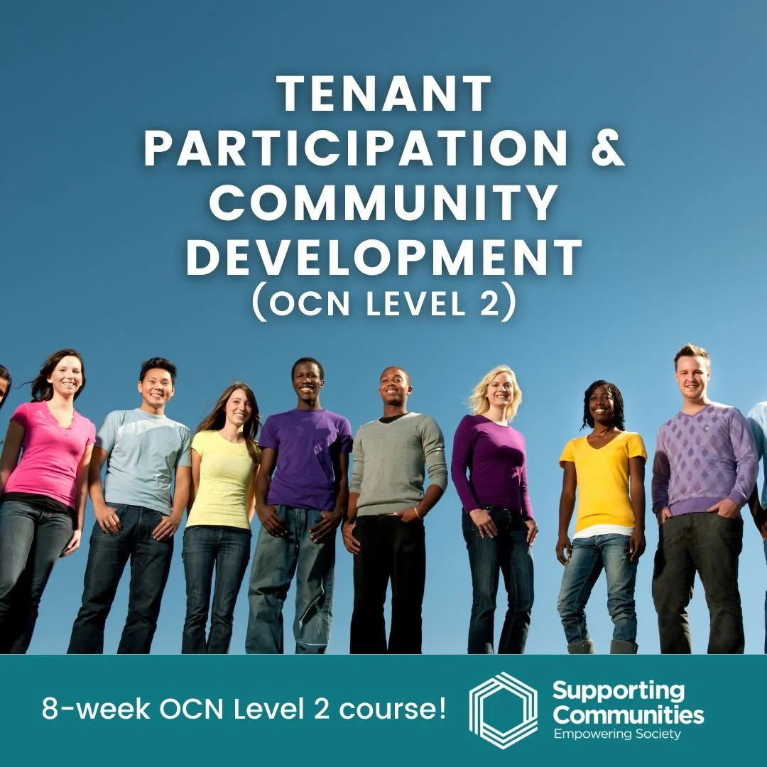 Tenant Participation & Community Development OCN Level 2 (Online Course)