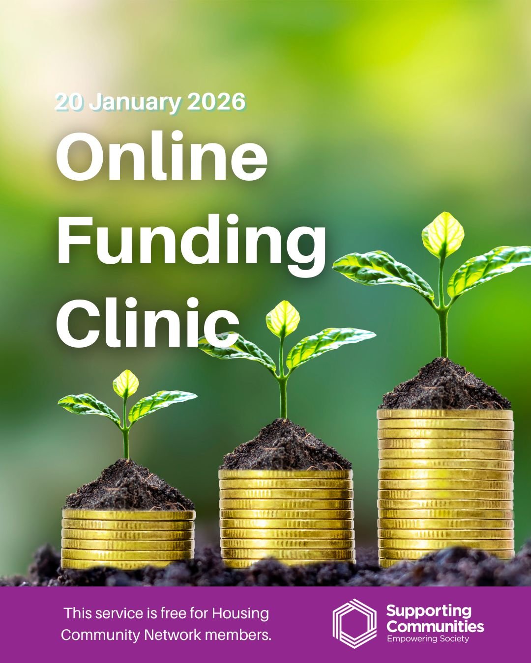 January Funding Clinic Sessions (Online) 