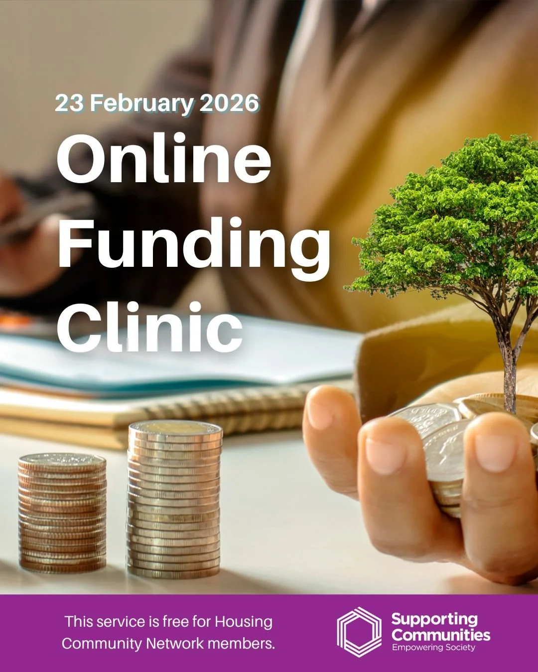 February Funding Clinic Sessions (Online)