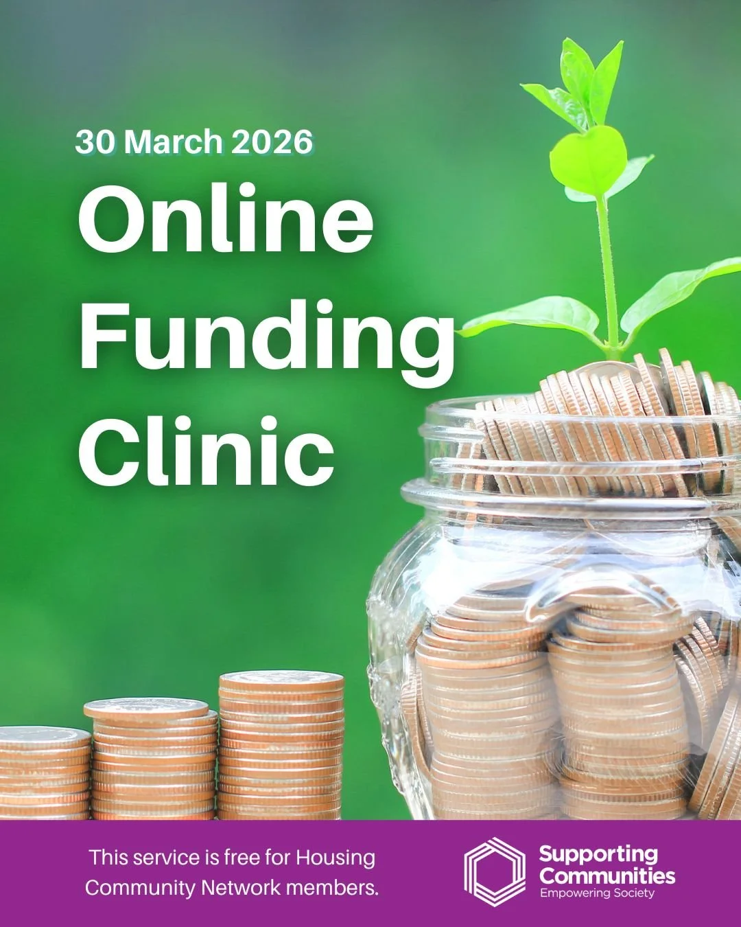March Funding Clinic Sessions (Online) 