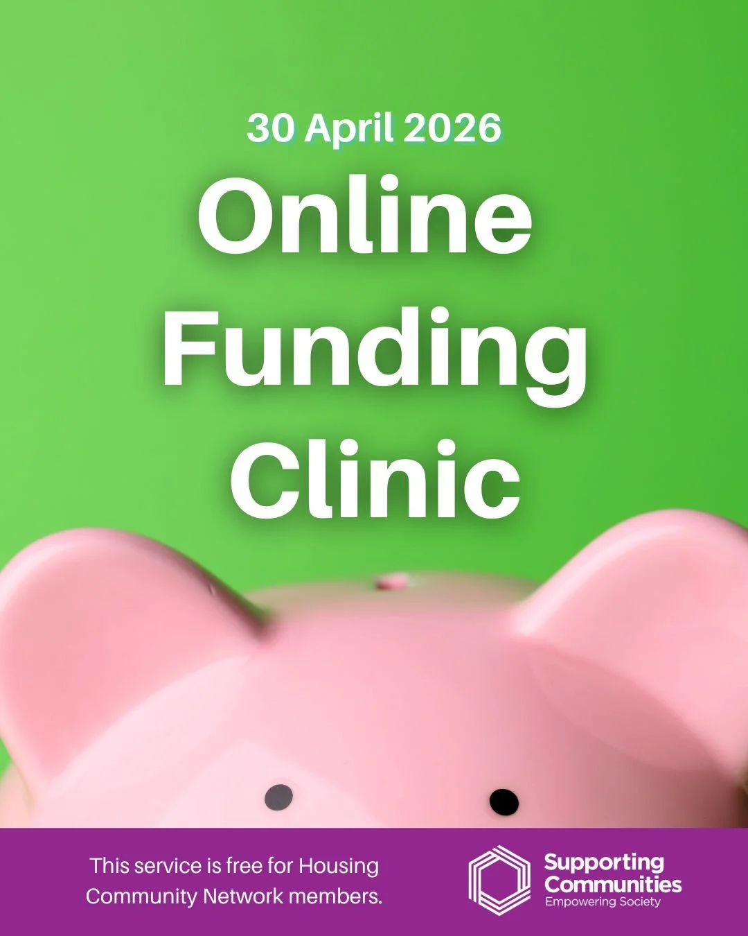 April Funding Clinic Sessions (Online) 
