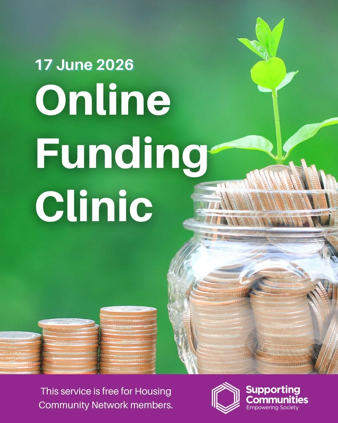 June Funding Clinic Sessions (Online) 