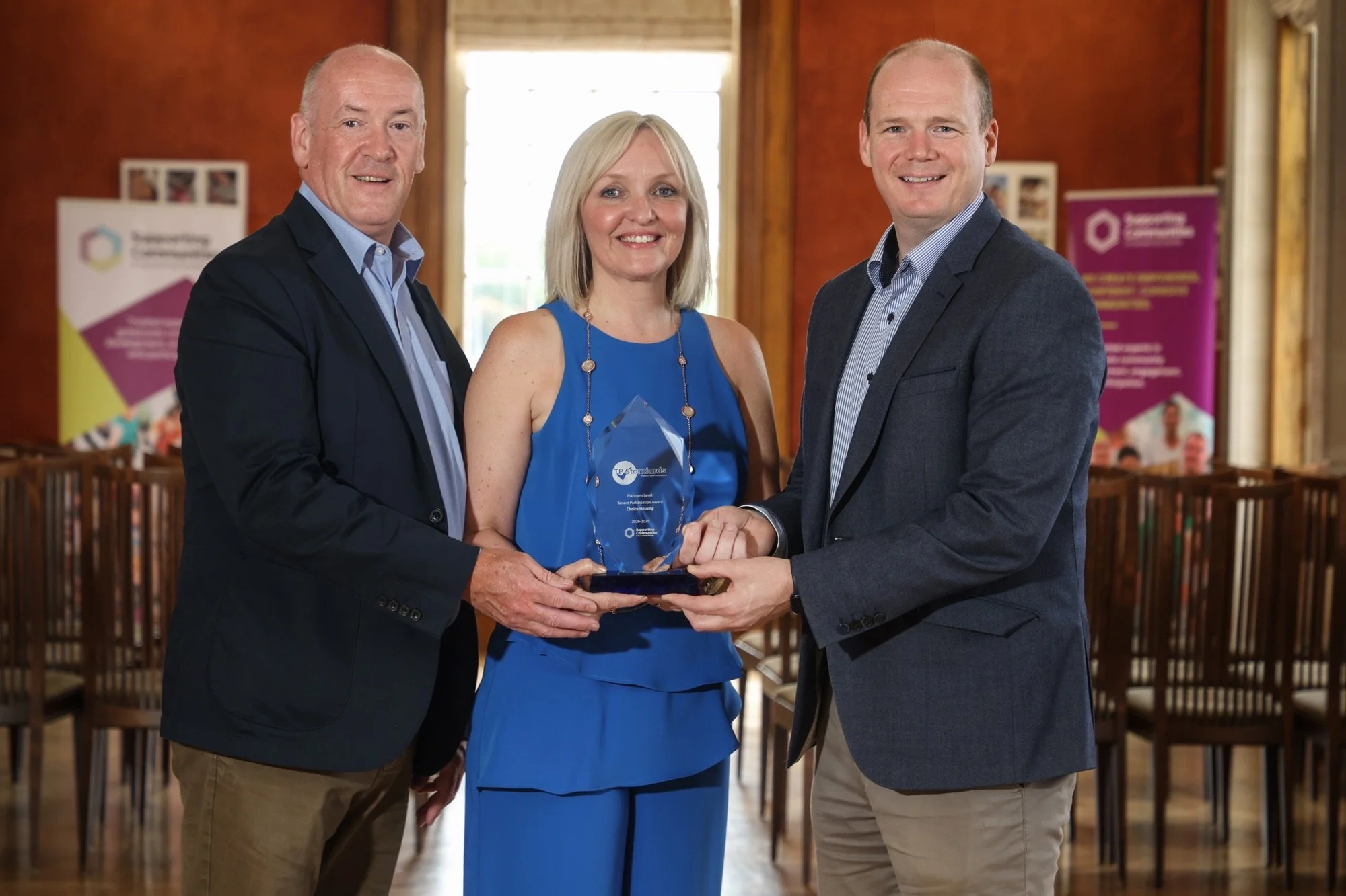 Choice Housing becomes the first social housing provider to achieve Platinum Tenant Participation Accreditation