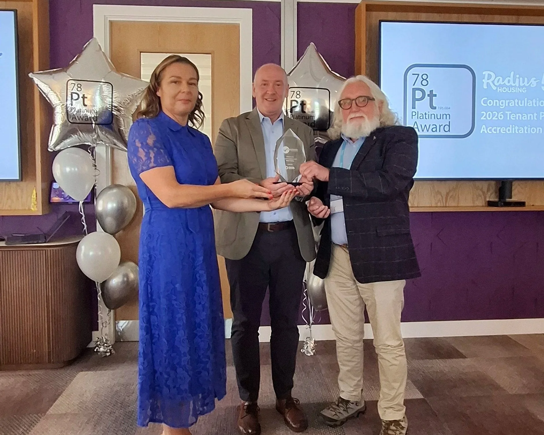 Radius Housing Achieves Platinum-Level Tenant Participation Accreditation