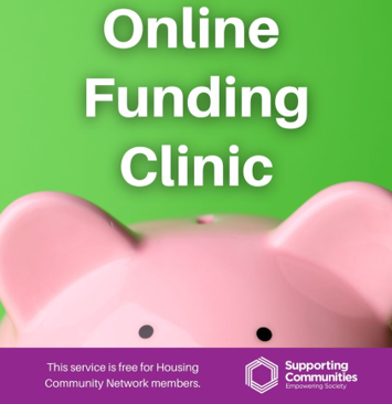 October Funding Clinic Sessions (Online) 
