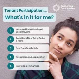 What s in it for Us? The Benefits of Tenant Participation for the What s in it for Us? The Benefits of Tenant Participation for the