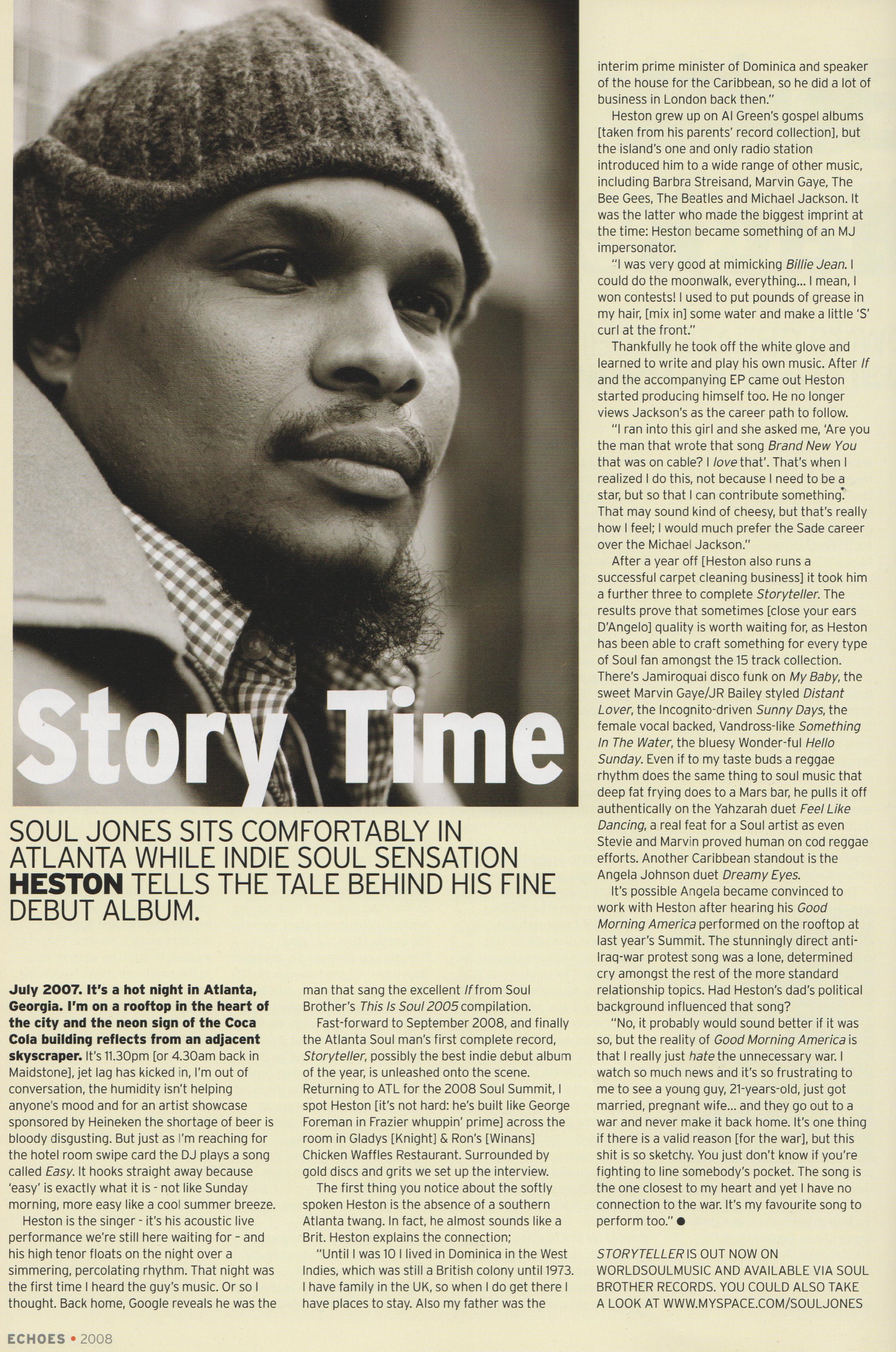 Echoes Magazine Nov 2008