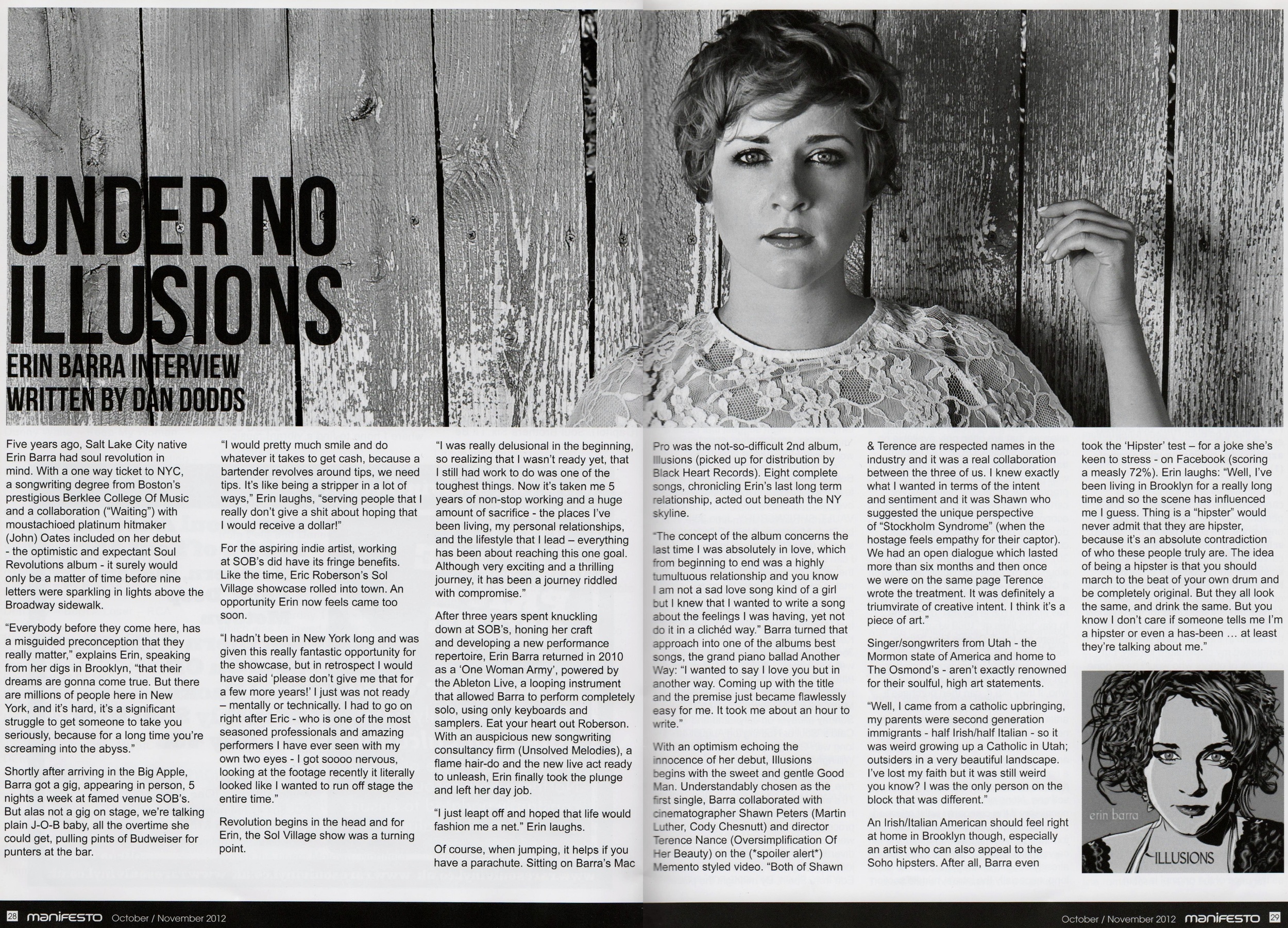 Manifesto Soul Magazine Nov 2012